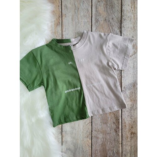 футболка с длинным рукавом baby bamby для мальчика, зеленая