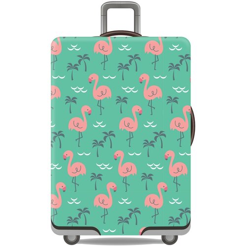 женский чемодан ledcube, розовый