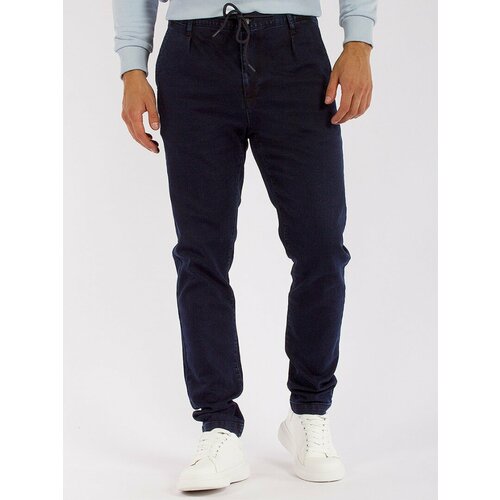 мужские джинсы с высокой посадкой dairos, синие