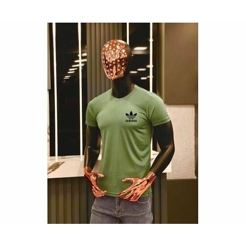мужская футболка сонька-дремка, зеленая