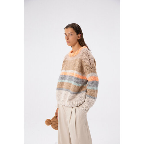 женский свитер mirstores, разноцветный