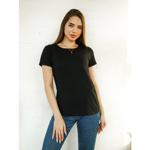 женская футболка в полоску ivcapriz, черная