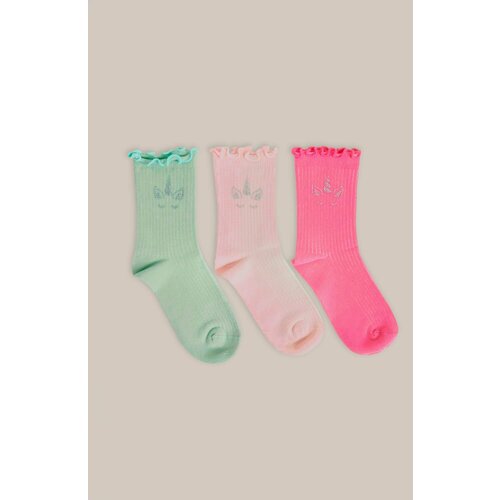 носки katia & bony для девочки, разноцветные