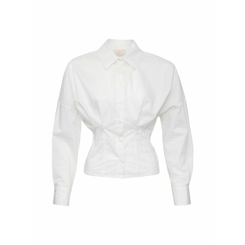 женская блузка с длинным рукавом liu jo, белая