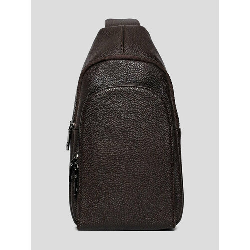 мужская кожаные сумка vitacci, коричневая