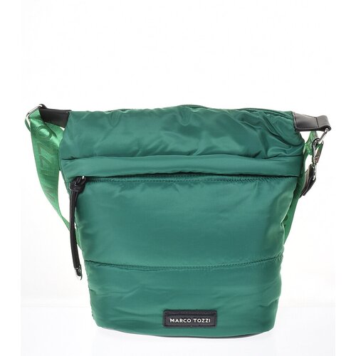 женская сумка для обуви marco tozzi, зеленая