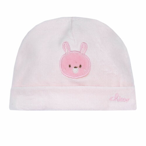 шапка-бини chicco для девочки, розовая