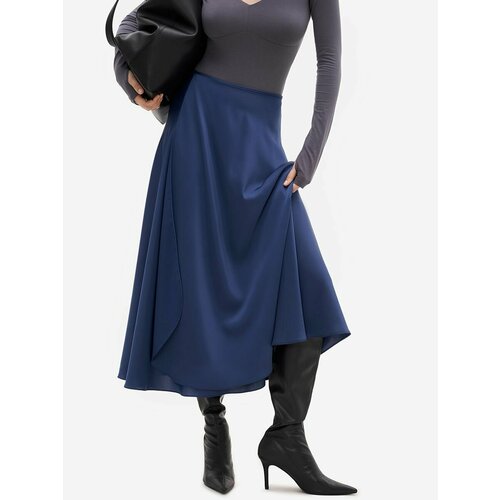 женская юбка макси toptop, синяя