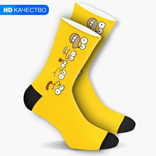 мужские носки mimisocks, желтые