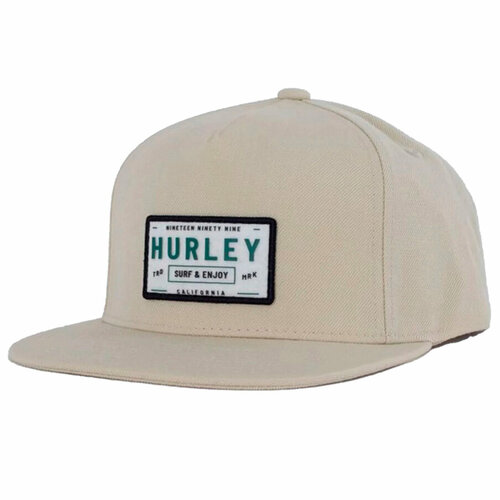 мужская кепка hurley, бежевая