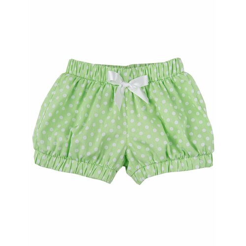 шорты mini maxi для девочки, зеленые