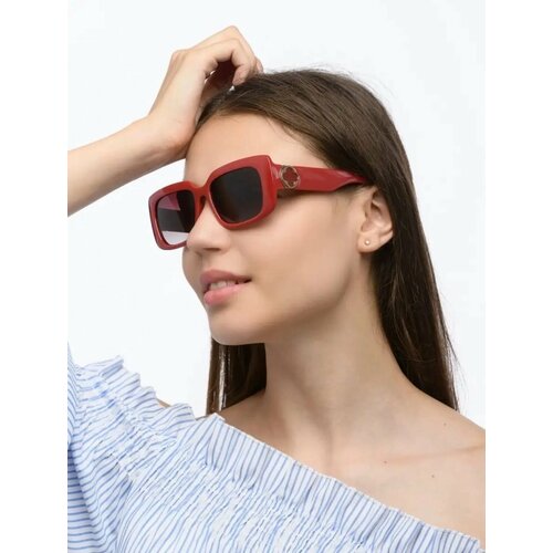 женские солнцезащитные очки roberto marco, красные