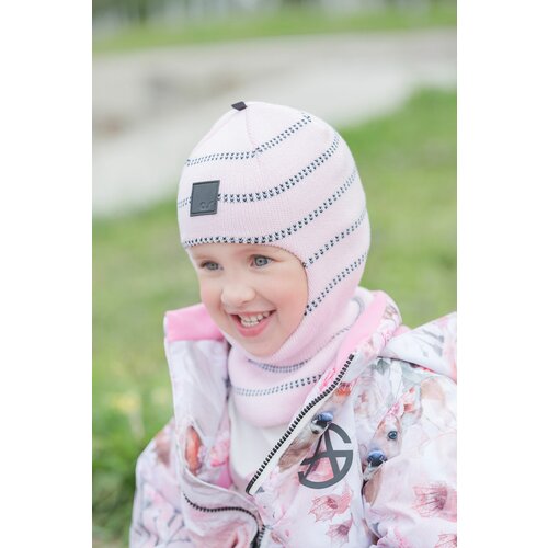 шапка artel для девочки, розовая