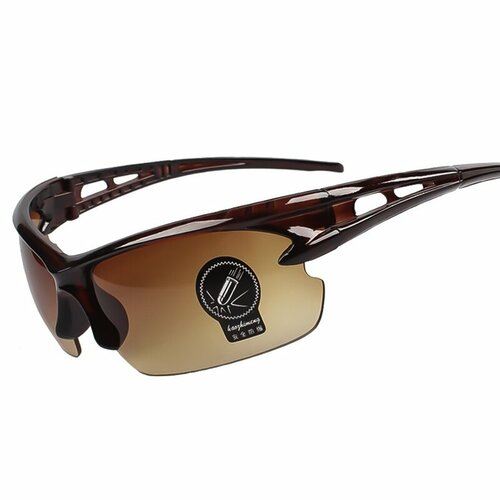 мужские солнцезащитные очки new&ce, коричневые