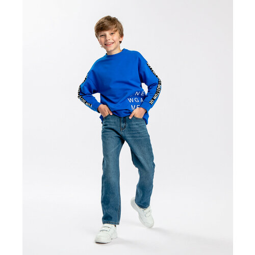 джинсы button blue для мальчика, синие