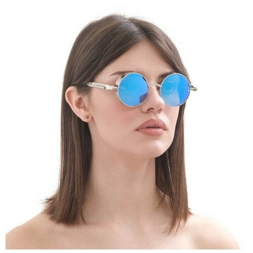 женские солнцезащитные очки мастер к, голубые