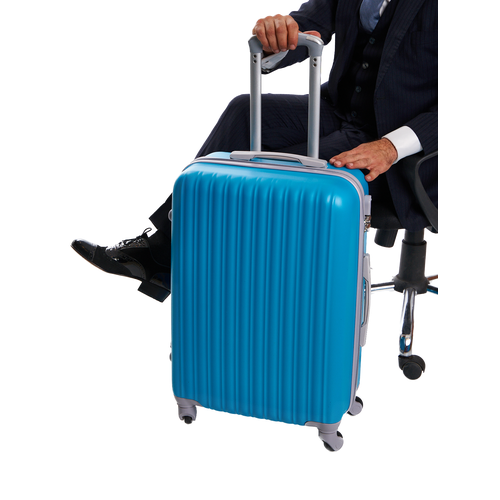 женский чемодан feybaul, голубой