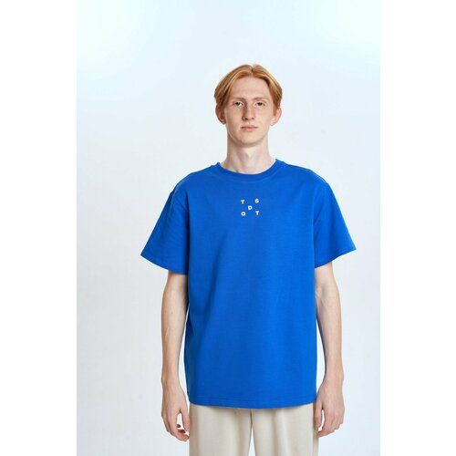 мужская футболка tsdot, синяя