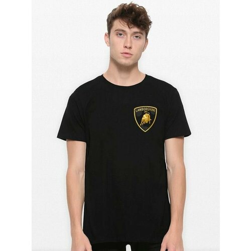 мужская футболка с принтом design heroes, черная