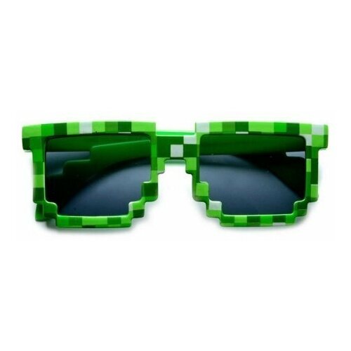 квадратные солнцезащитные очки toypost для девочки, зеленые