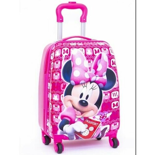 чемодан нет бренда для девочки, розовый