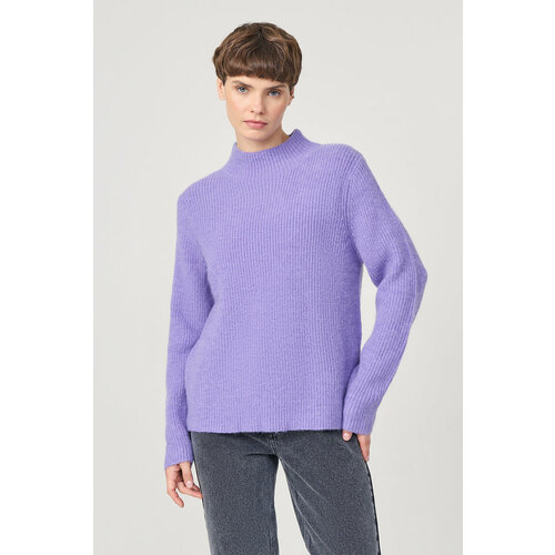 женский свитер удлиненные baon, фиолетовый