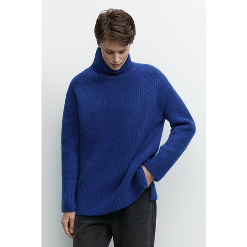 женский свитер удлиненные befree, синий