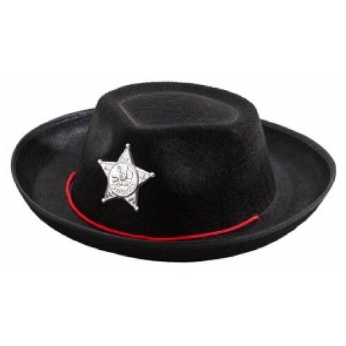 шляпа amscan, черная