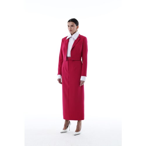 женский классические пиджак mulier, розовый