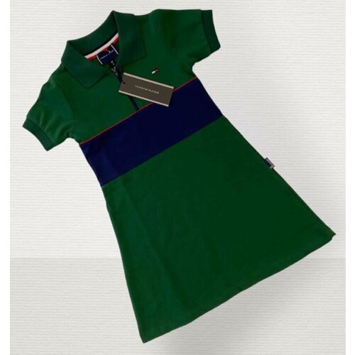платье мини novy baby для девочки, зеленое