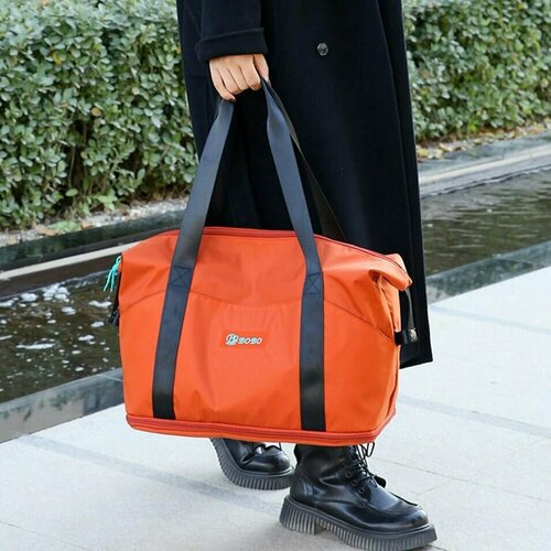 женская дорожные сумка bobo, оранжевая