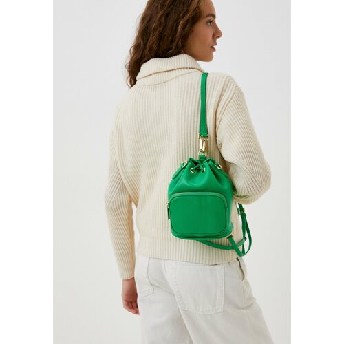 женский кожаные рюкзак silver finch, зеленый