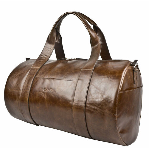 мужская дорожные сумка carlo gattini, коричневая