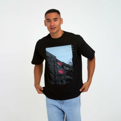 мужская футболка promarket, черная