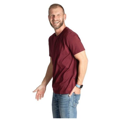 мужская футболка promarket, бордовая
