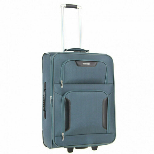 мужской чемодан rion+, серый