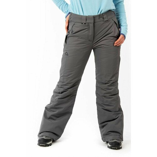 женские сноубордические брюки novatex russian gear, серые