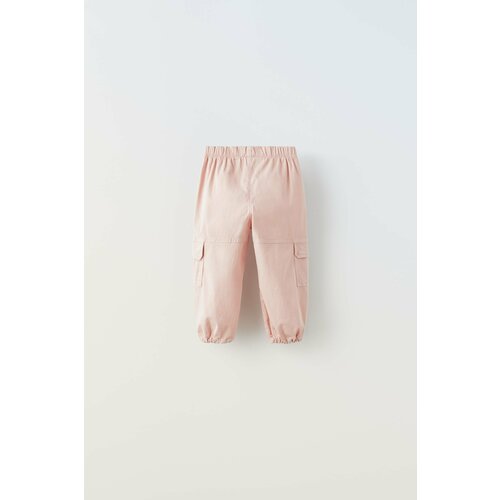 брюки zara для девочки, розовые