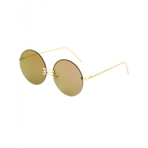 круглые солнцезащитные очки formygirl, коричневые
