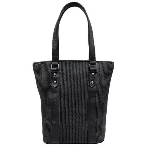 женская кожаные сумка c&b, черная
