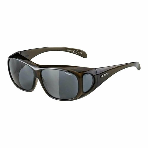 солнцезащитные очки alpina, коричневые