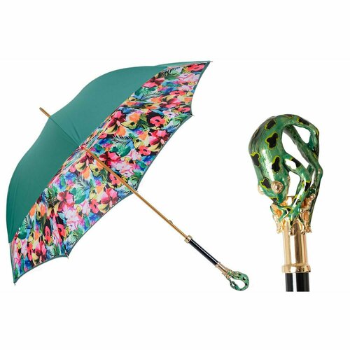 женский зонт-трости pasotti, зеленый