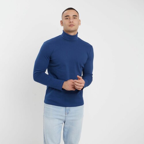 мужской свитер удлиненные minaku, синий
