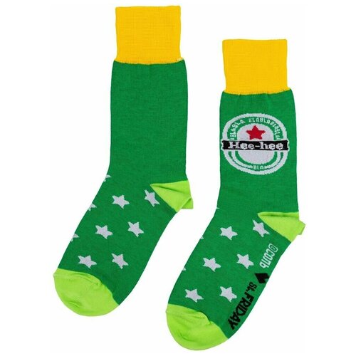 мужские носки соль, зеленые