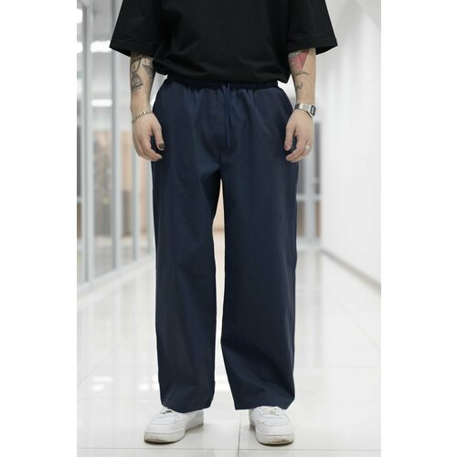 мужские повседневные брюки бордшоп#1, синие