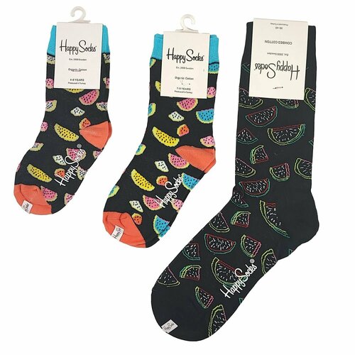 мужские носки happy socks, черные