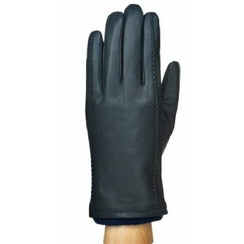 мужские кожаные перчатки montego, синие