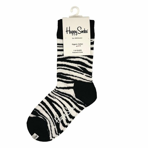 носки happy socks, черные