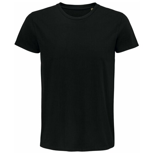 мужская футболка с круглым вырезом sol’s, черная