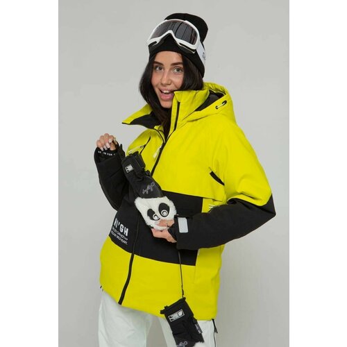 женская сноубордические куртка high experience, черная